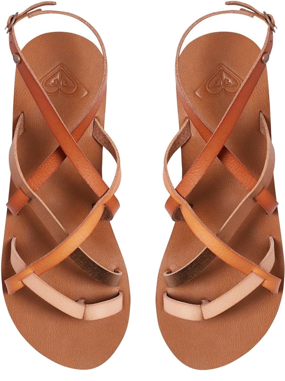 Roxy Julia multi-strappy flat sandals,